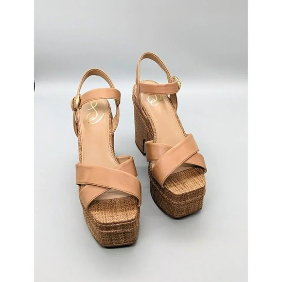 NIB Sam Edelman Trianna Strappy Espadrille Platform Sandals Size 10 M MSRP $150 - Picture 3 of 11